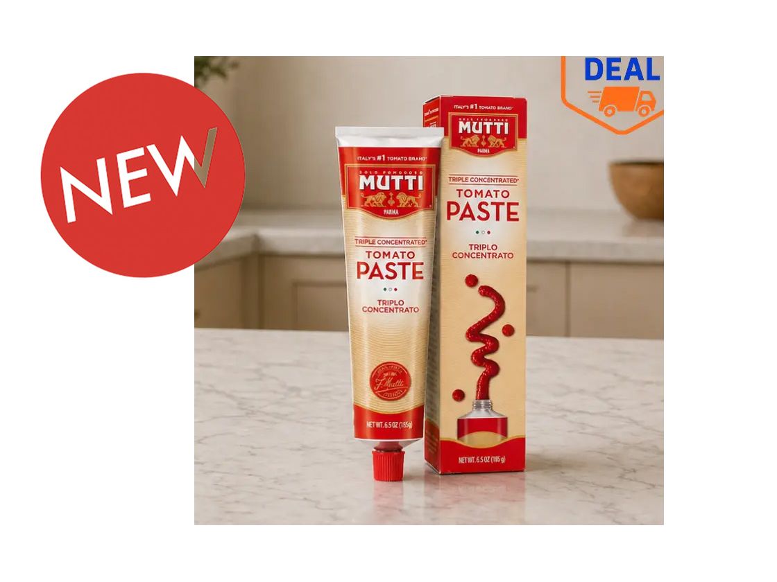 Mutti Italian Triple-Concentrated Tomato Paste
