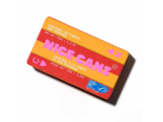 Nice Cans Sardines in Tomato and Peppers