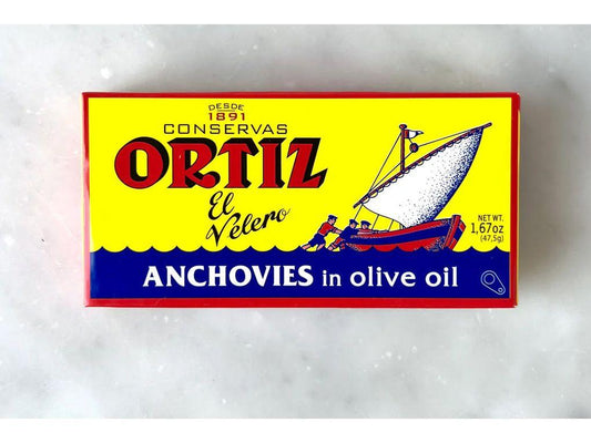 Ortiz Anchovies in Olive Oil (tin)