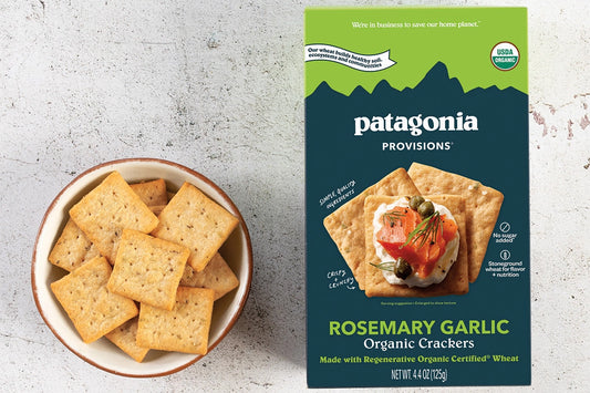 Patagonia Rosemary Garlic Organic Crackers