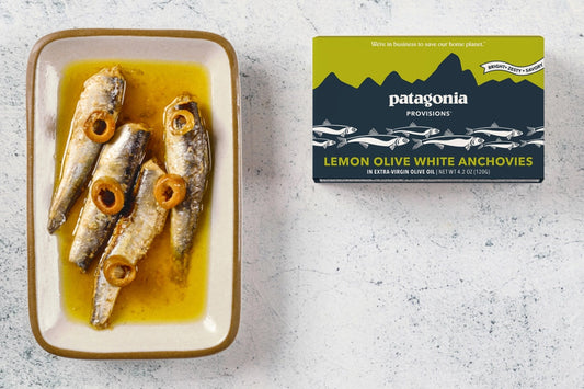 Patagonia Lemon Olive White Anchovies
