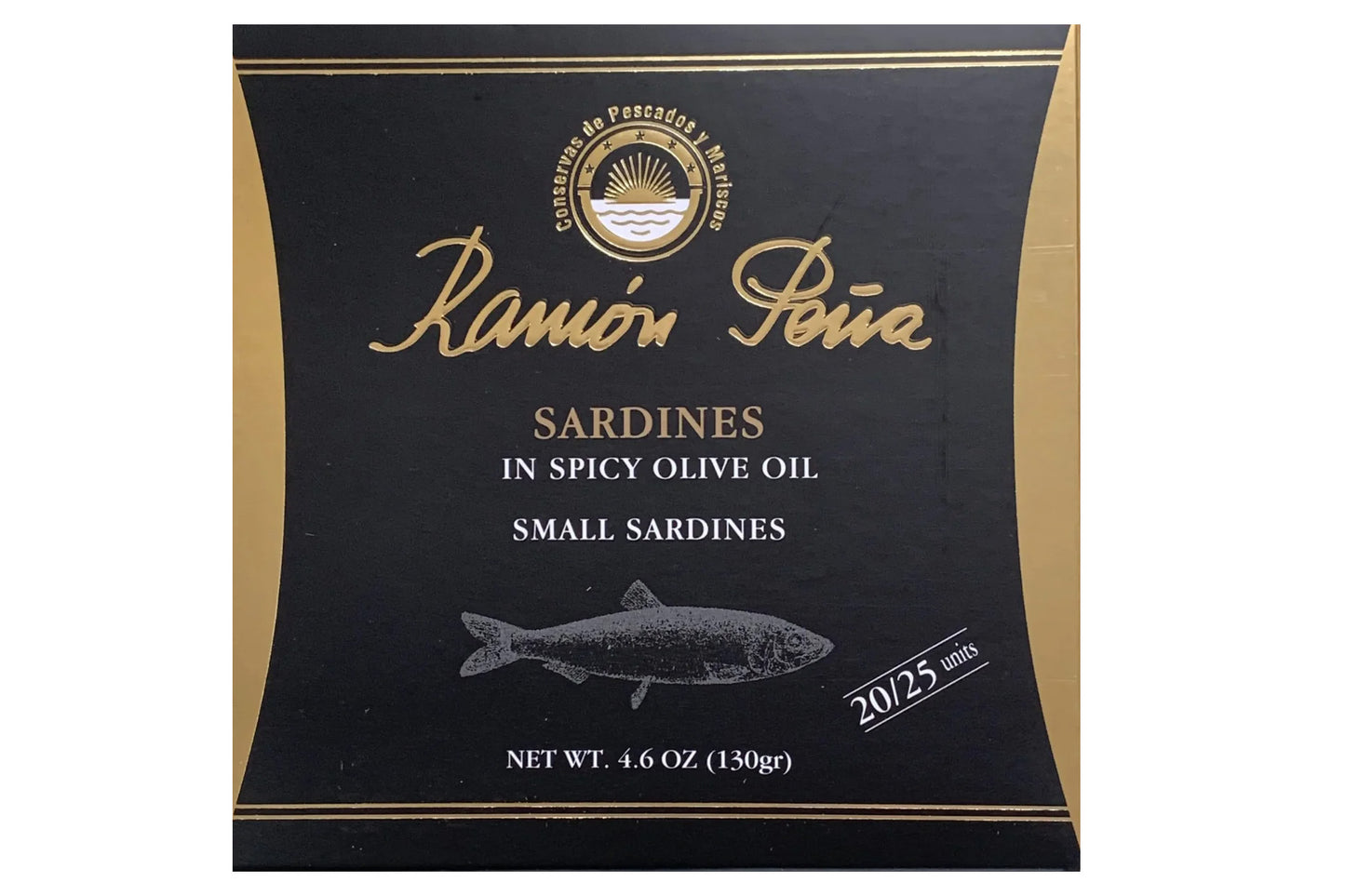 Ramón Peña Hot Sardines in Olive Oil (20/25 pieces)
