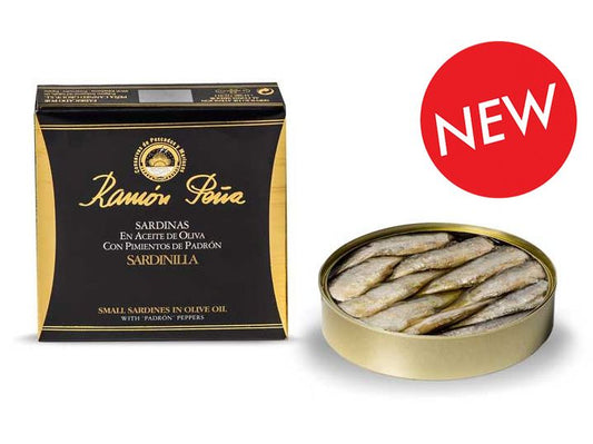Ramón Peña Sardines with "Padrón" Peppers