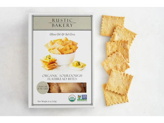 Rustic Bakery Olive Oil & Sel Gris Bites