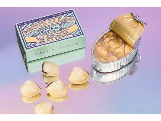 Siesta White Clams in Brine