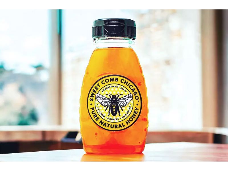Sweet Comb Chicago Pure Natural Honey (Mid-Season)