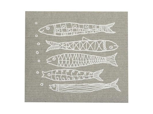 School of Fish Swedish Cloth (Wink)